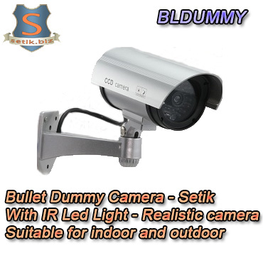 Fake Cameras - BLDUMMY Telecamere finte per la videosorveglianza. Luce led lampeggiante