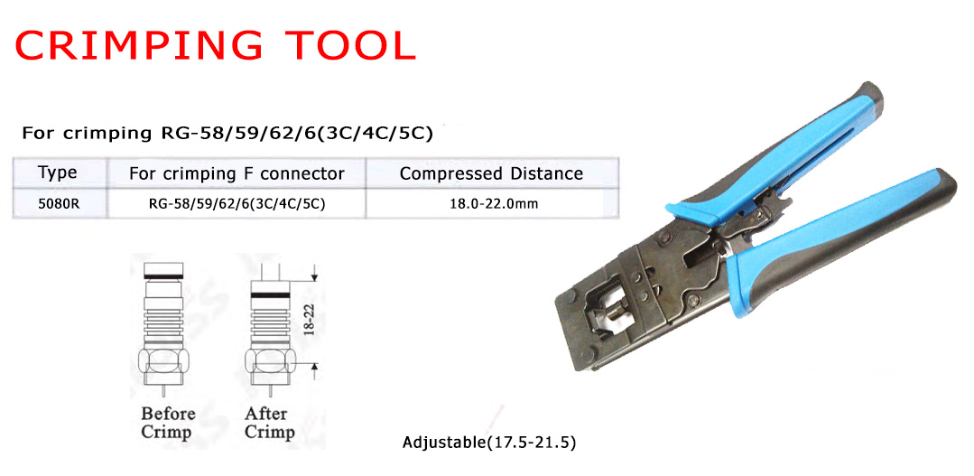 Image Pince à sertir BNCCRIMP