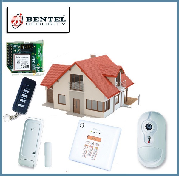 Kit complet radio BW30-KV Bentel KIT Antivol Alarme Domestique sans fil Complet - Bentel