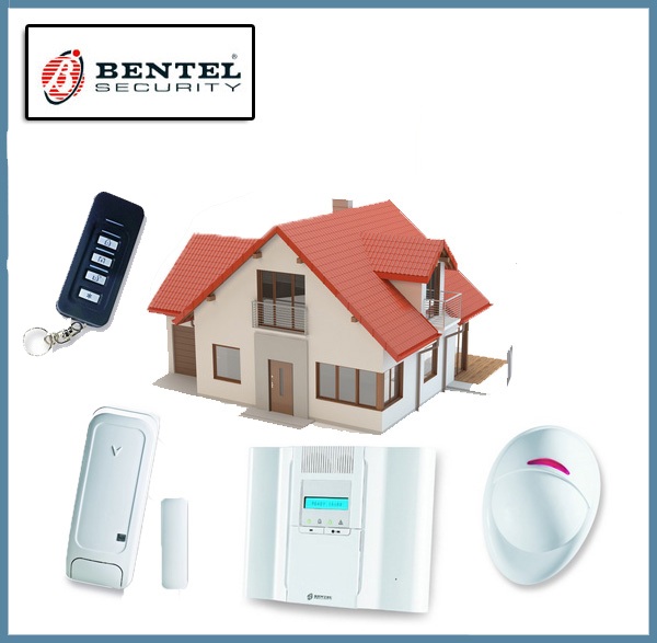 KIT Antifurto Allarme Domestico Wireless Completo - Bentel