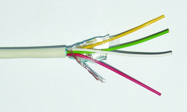 Pelote de câble d'alarme - 100MTA4X22 Matassa di cavo allarme 100mt 4x0,22 - SETIK