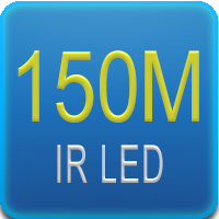 150 m IR-Strahler