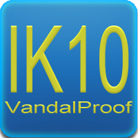 Protezione IK10 contro atti vandalici