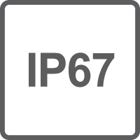 Protección IP67 contra el polvo y la inmersión