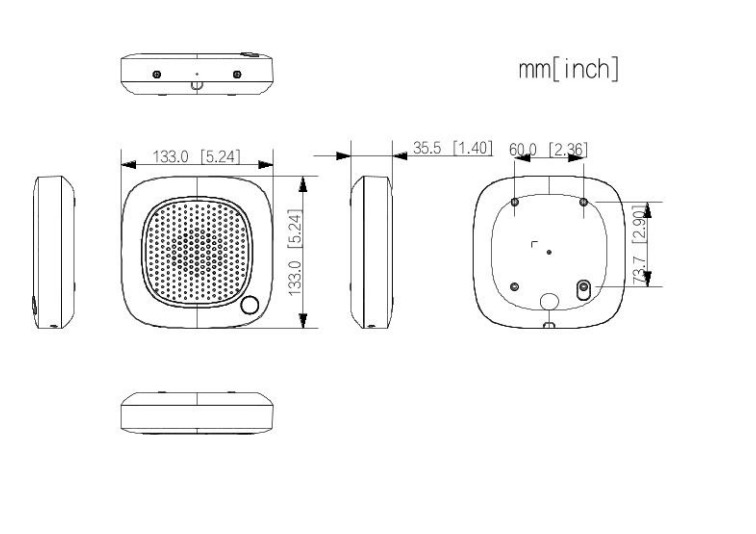 Installation-ARA10-W Schema installazione ARA10-W