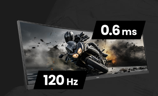 120 Hz et 0,6 ms MPRT