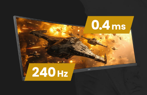 240Hz & 0.4ms MPRT