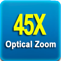Zoom ottico 45x