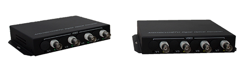 Convertisseur de signal - Setik Convertitore di segnale video. Da AHD / HDTVI / HD-CVI a FIBRA OTTICA.