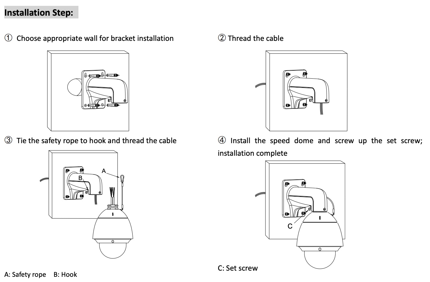PROCESSUS D'INSTALLATION DU DS-1618ZJ