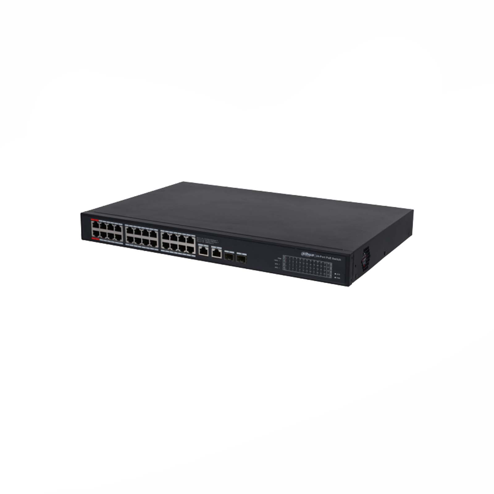 Switch di rete industriale 24 porte + 2 SFP - Dahua