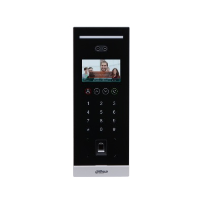 Station extérieure multifamiliale - VTO1210C-X Postazione esterna in acciaio Multi Famigliare con telecamera, tastierino numerico, display da 3.5