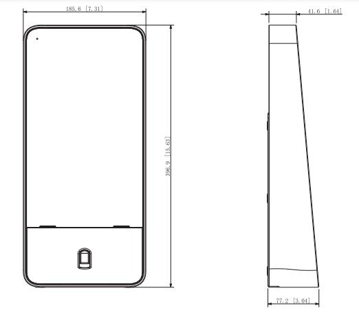Dimensions ASI8214Y-V3