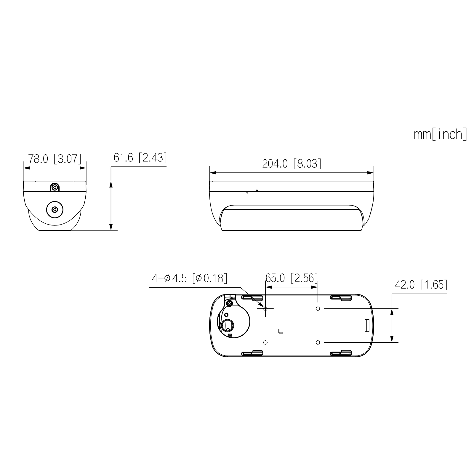 Dimensioni - IPC-HDW8341X-3D Schema Dimensioni