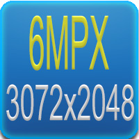 Risoluzione 6 Megapixel 3072x2048