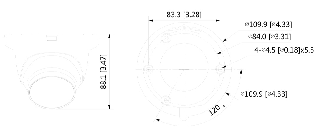 Kameradetail - HAC-HDW2501T-A