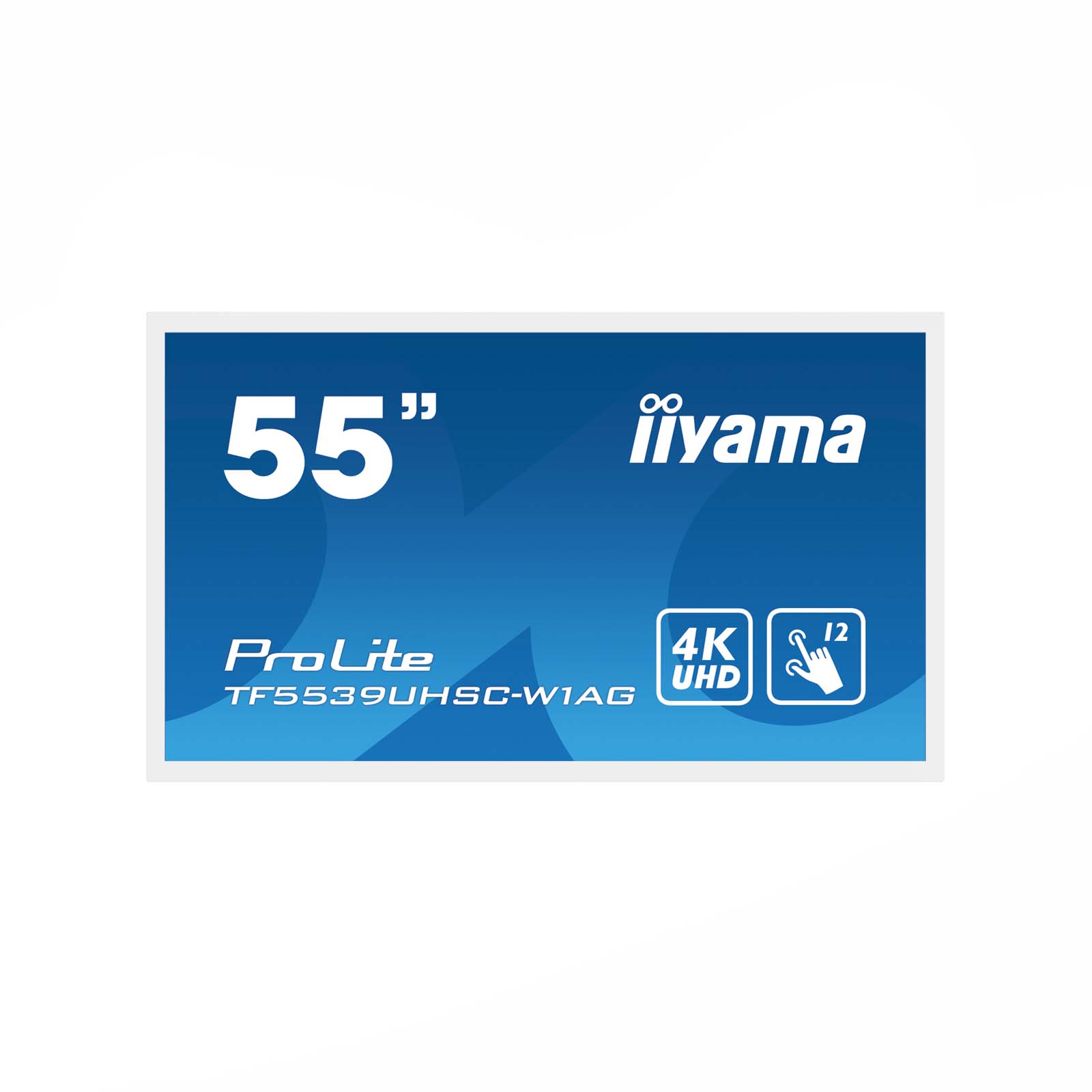 Moniteur à écran tactile 55 pouces 15 points iiyama ips led 4k uhd