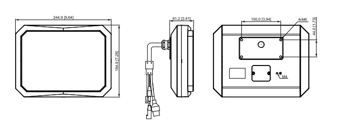 Dahua Radar Alarm Dimensions for 24/7 PTZ Dome Cameras - Up to 300m
