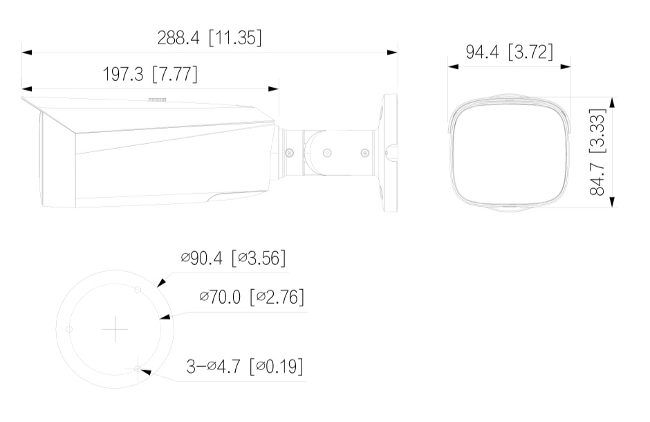 Dimensions-IPC-HFW2431T-ZS