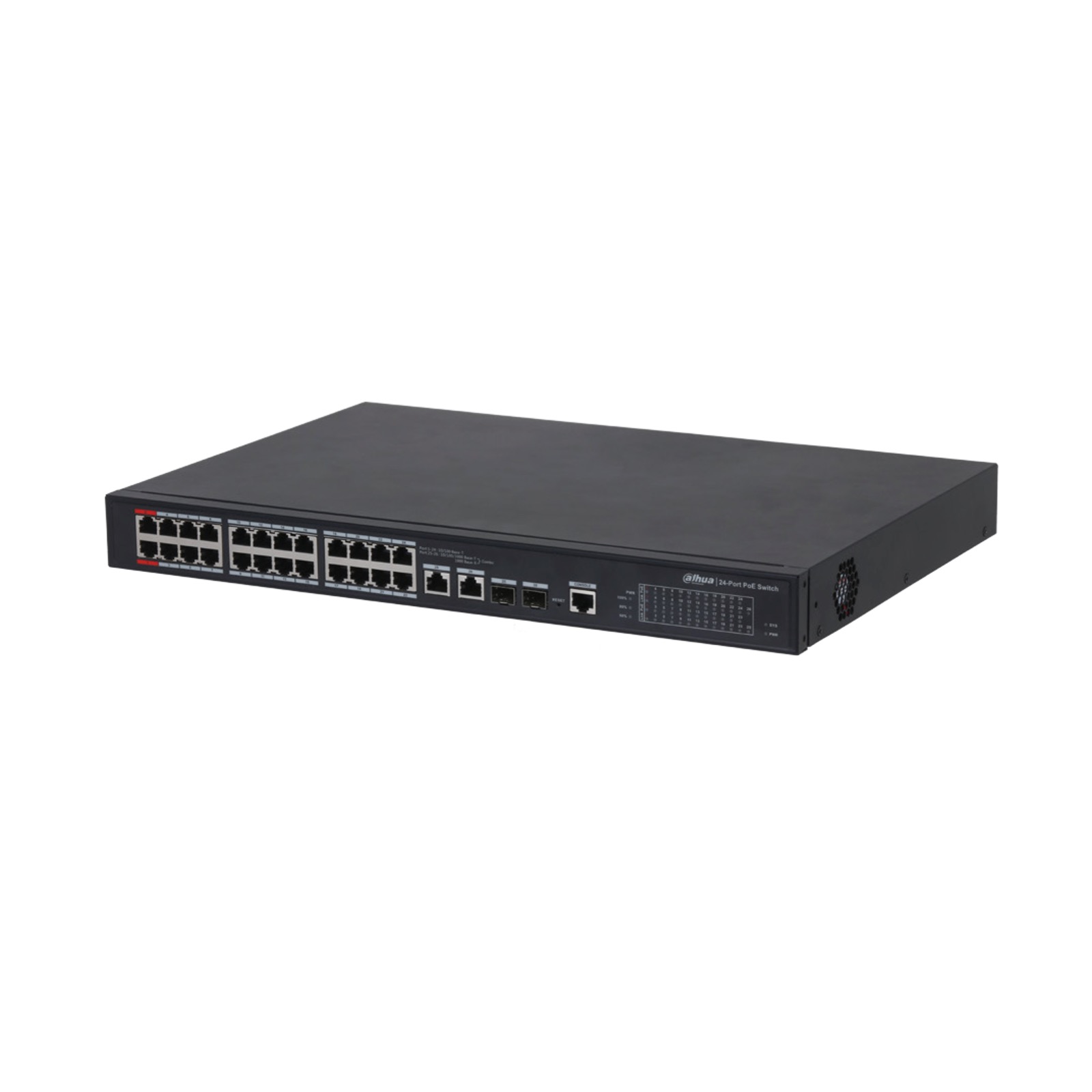 Dahua Switch - PFS4226-24ET-360 Switch di rete industriale24 porte + 2 Uplink + 2 SFP - Dahua