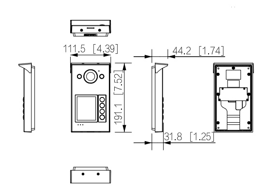 Dimensioni - VTO2202F-P-S2