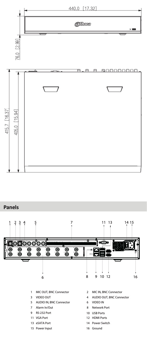 Diagramm XVR7416L-4K-I2