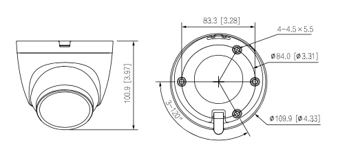 Schéma - HAC-ME1200B-LED Schema dimensioni HAC-ME1500B-LED