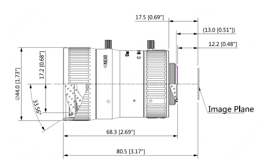 Schema dimensioni PFL0550-E6D
