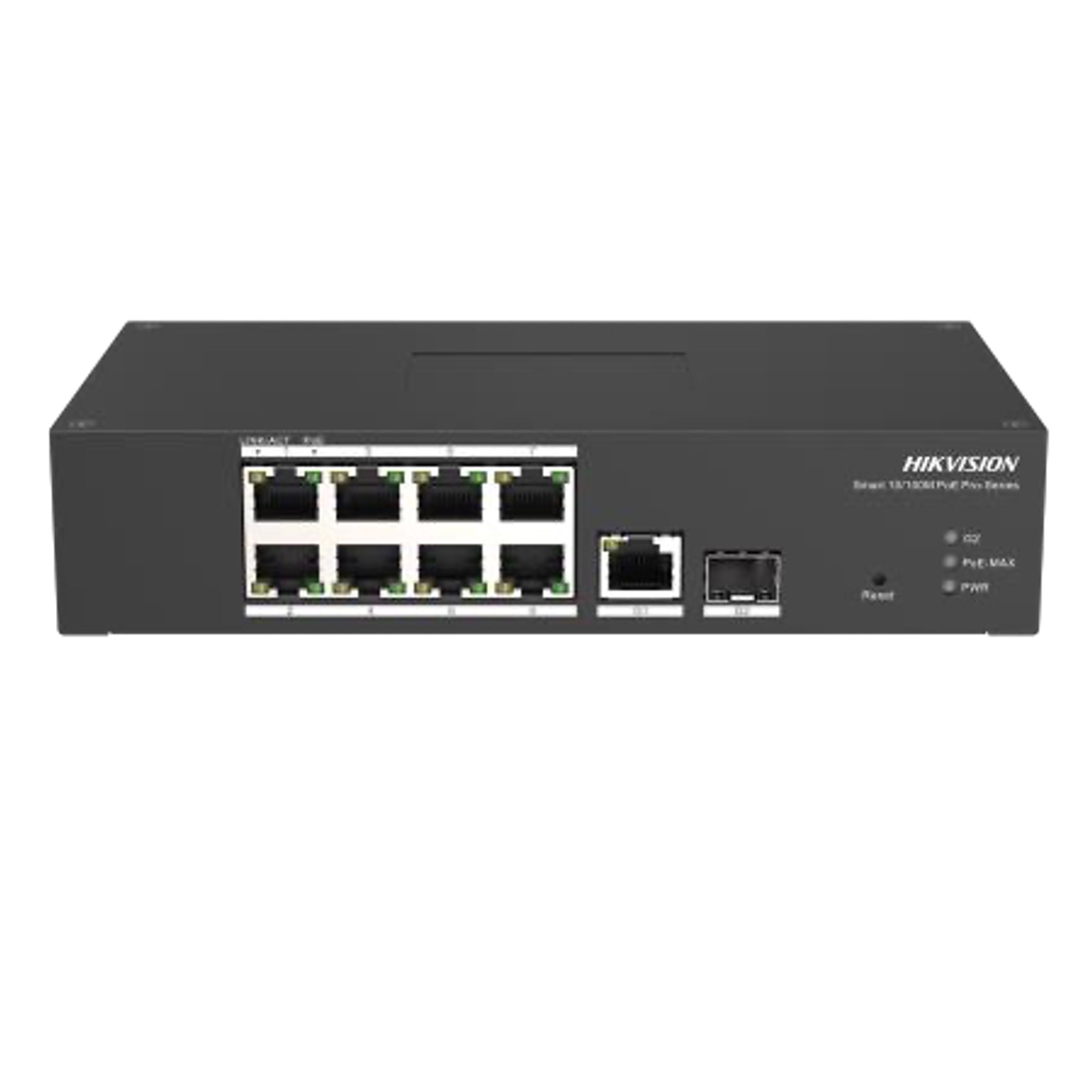Commutateurs Hikvision - DS-3E1310P-E Switch fast ethernet 8 porte poe+ 2 gigabit - Hikvision