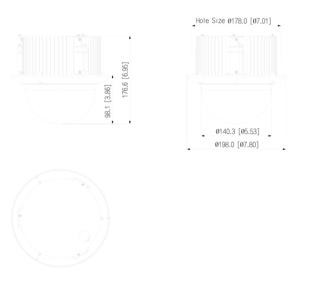 Telecamera Speed Dome PTZ HDCVI Dahua - SD59225I-HC-S3_schema