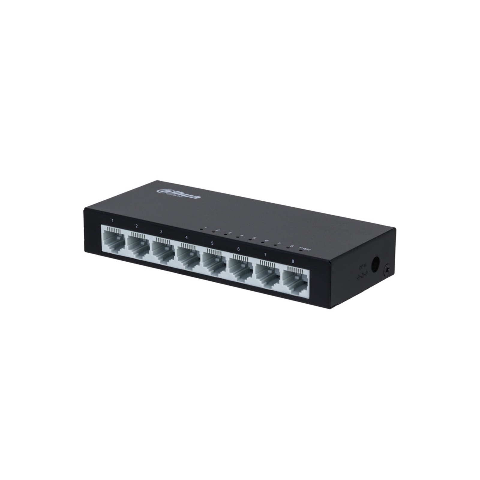 Switch di rete commerciale 8 porte PoE 10 / 100 / 1000 Mbps