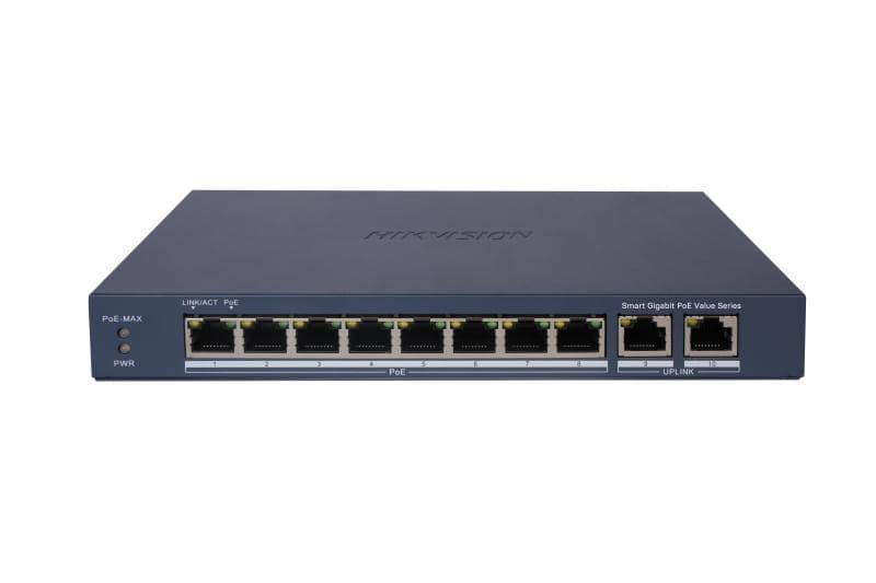 Interruptor Hikvision - DS-3E0105P-E/M Switch di rete 8 - Hikvision