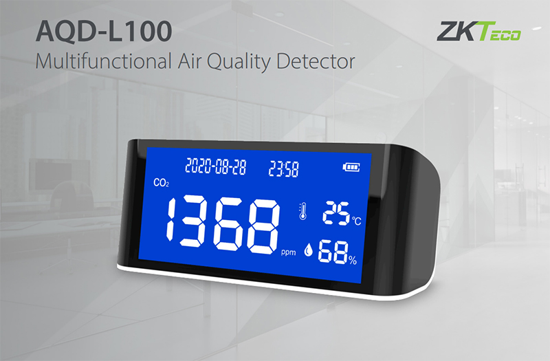 Lettore Biometrico ZKTECO rilevamento Temperatura Aria