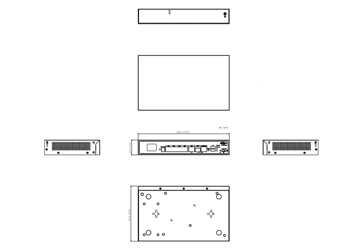 AR306-E dimensions