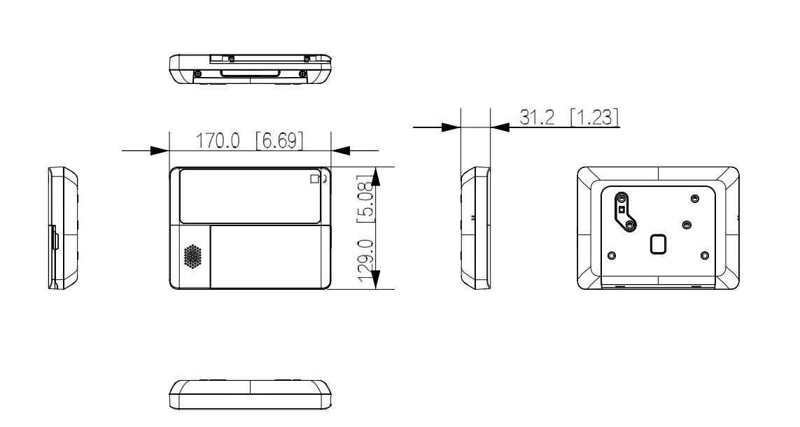 ARK30C-RW2-868 dimensions