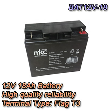 Batterie Accumulateur 12V 18Ah
