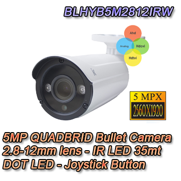 Telecamera 4in1 - Serie Lite Telecamera Bullet 4in1 5Megapixel 2.8-12mm