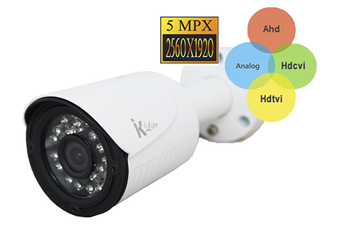 4in1 Camera - BLHYB5M36IRW Telecamera Bullet 4in1 5MP 3.6mm