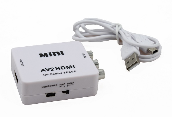 Convertisseur Vidéo - AVTOHDMI Convertisseur signal vidéo de RCA à HDMI - Setik