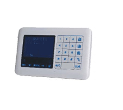 Tastiera BW-ITK programmabile da remoto. Display LCD, tasti retroilluminati. Serie BW. Wireless