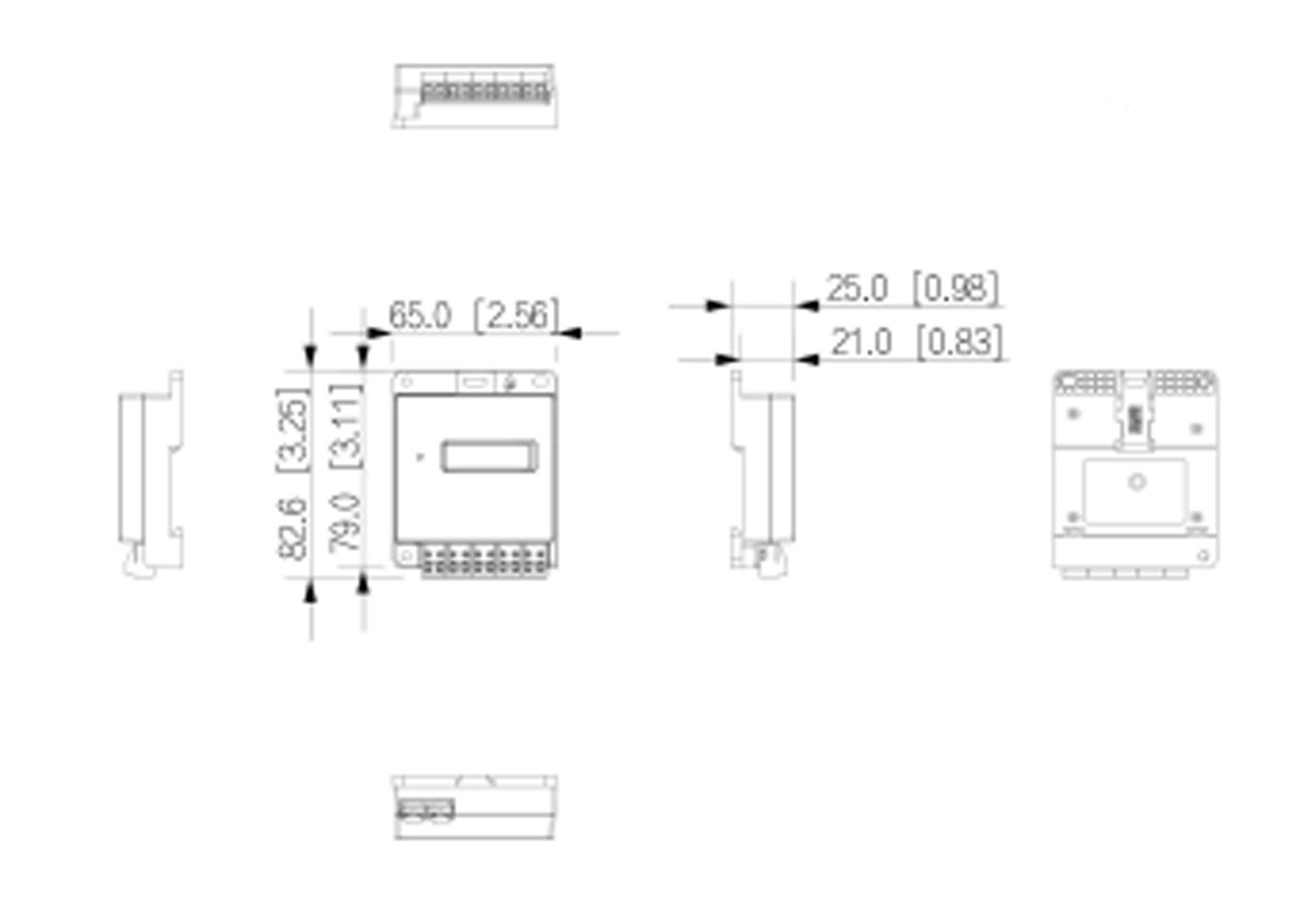 DEE111R dimensions