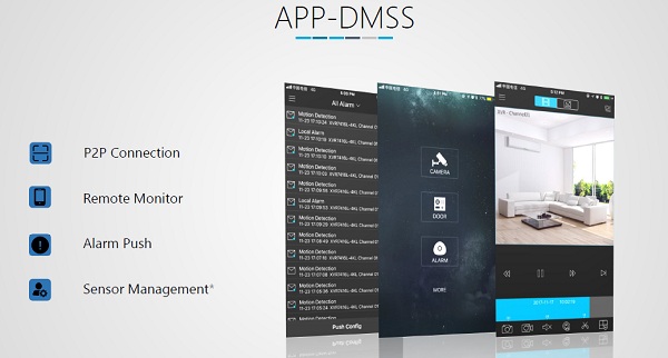 Cloud P2P App DMSS Dahua