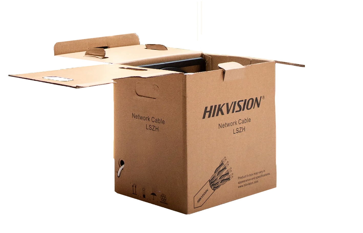 Matassa di cavo di rete da 305 metri , sbobox hikvision cat 5e f/utp