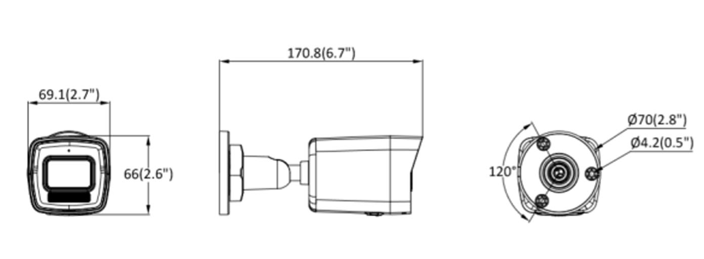 DS-2CD1023G2-LIU dimensions