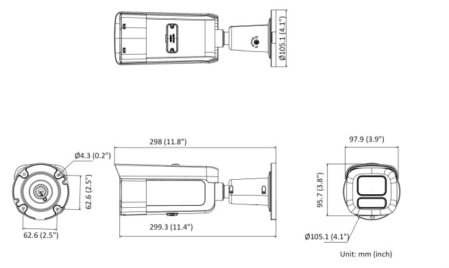 DS-2CD2687G3T-LIZSY(2.8-12mm) size
