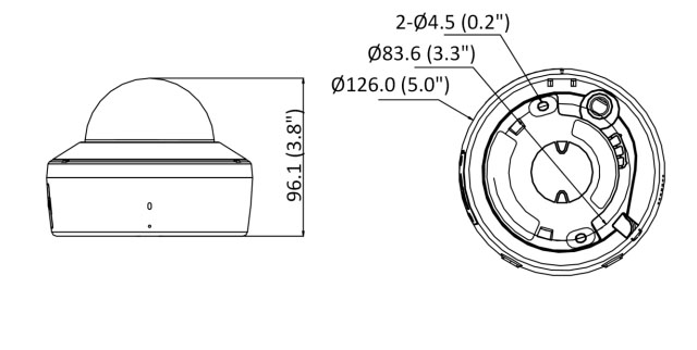 DS-2CV2141G2-IDW(28mm) dimensions