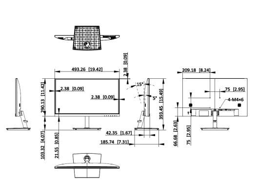 Couvercle DS-D5022F2-1V2S