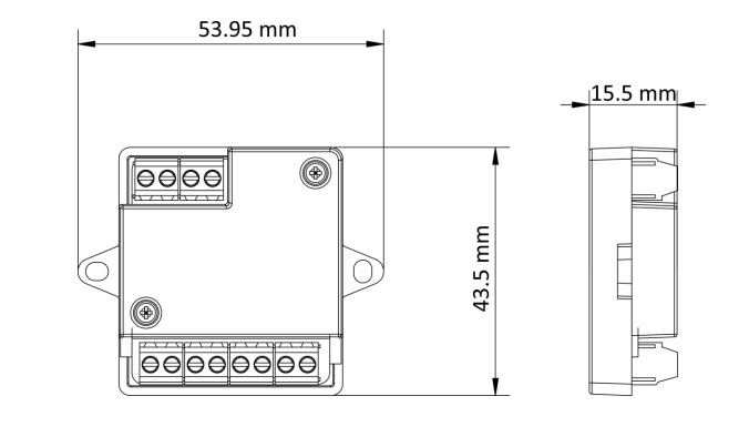 Dimensions du DS-K2M062