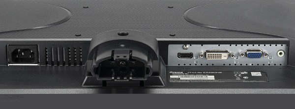 Ausgänge - E2280HS-B1 Uscite monitor E2280HS-B1