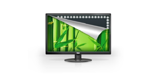 Monitor mit LED-Hintergrundbeleuchtung